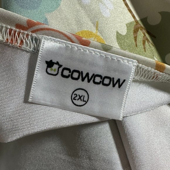 Colorful Whimsical Woodland Animals Pattern Cap Sleeve Dress Comfy Spring - Picture 8 of 11